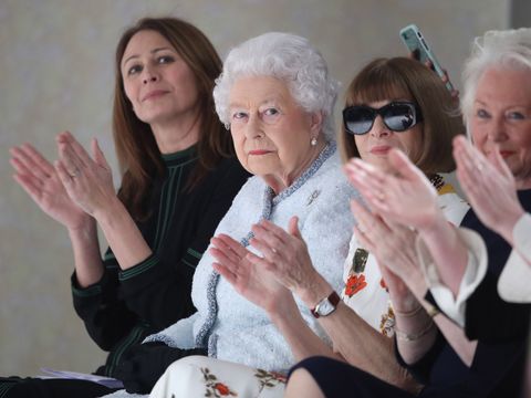 Queen at London Fashion Week