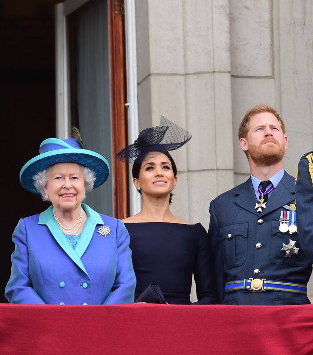harry meghan and the queen