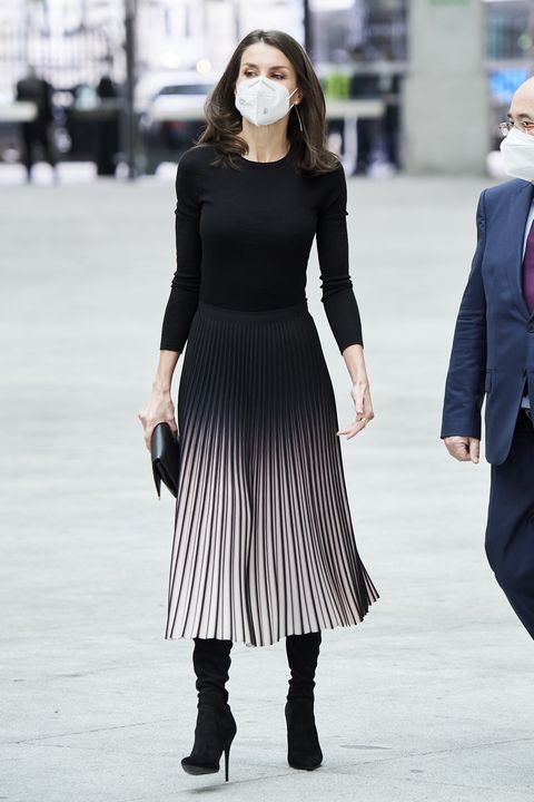 世界一の知性派プリンセス スペイン王室 レティシア王妃のロイヤルファッションを総覧 Elle エル デジタル
