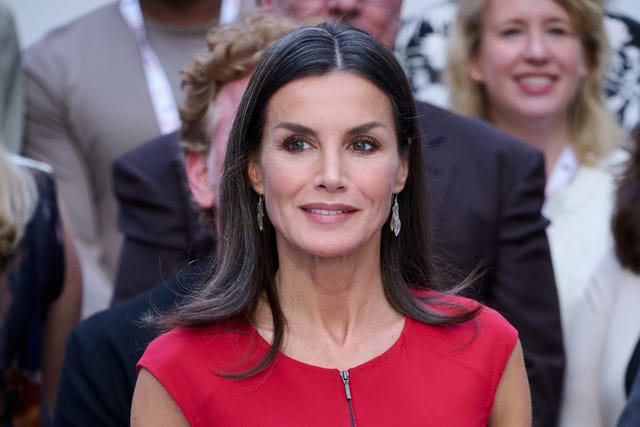 Queen Letizia Of Spain Attends 'Competitive Advantages Of Filming In Spain' Round Table queen letizia of spain attends 'competitive advantages of filming in spain' round table