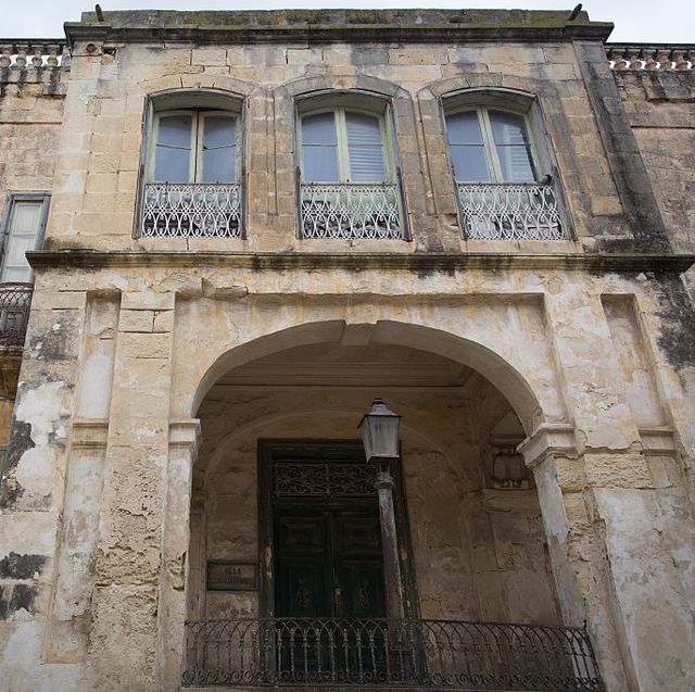 valletta, malta   november 26  the exterior of villa guardamangia is seen on november 26, 2015 in valletta, malta the villa on the outskirts of valletta and which has fallen into disrepair, is the only house outside the uk that a british monarch has resided in the queen lived at the property when her husband, the duke of edinburgh was stationed in malta as a serving royal navy officer  photo by matt cardygetty images