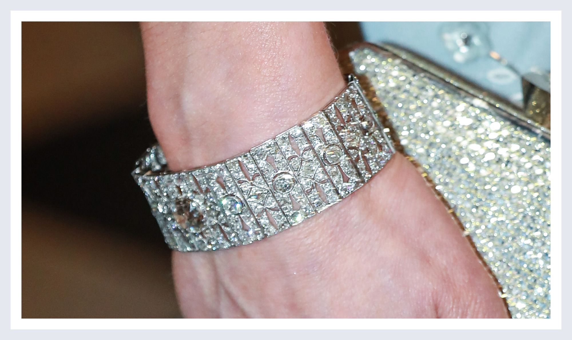 queen elizabeth diamond bracelet