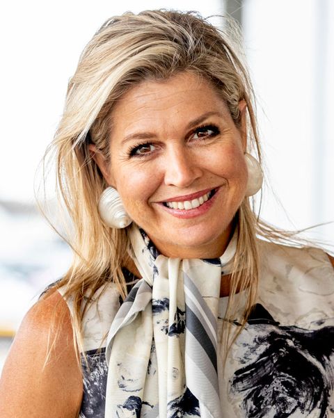 queen maxima of the netherlands attends a music project in katwijk