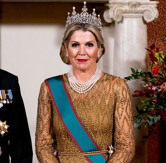 Máxima de Holanda y la tiara que llevó su suegra en su boda