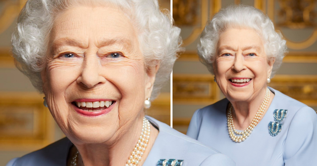 the queen funeral portrait 2022