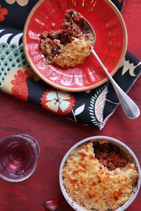 Falsa lasaña de quinoa y carne receta de quinoa falsa lasaña de quinoa y carne