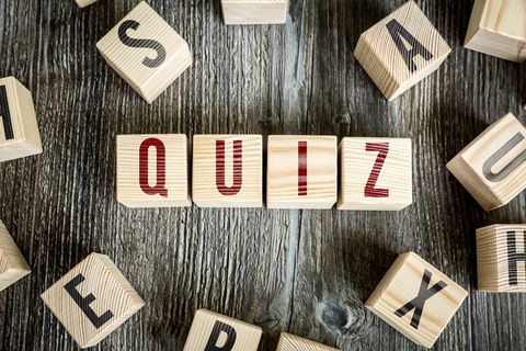 Quiz - letter blocks
