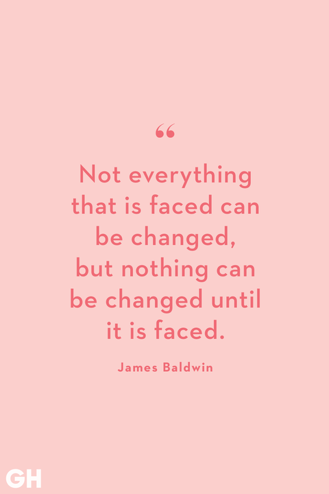change quote by james baldwin