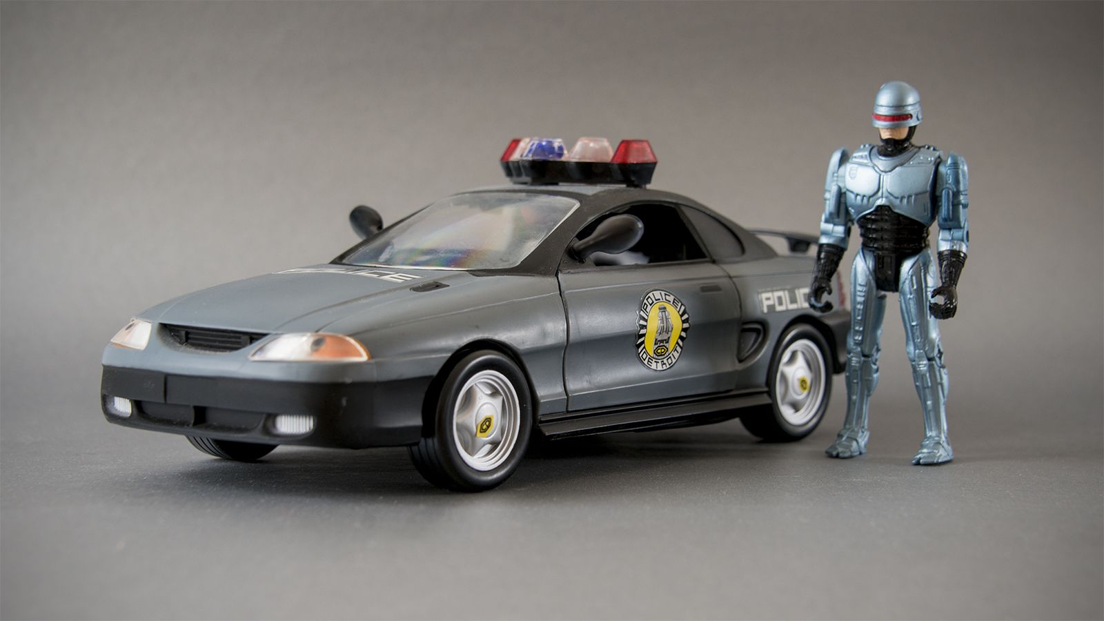 In 1994 Robocop Traded His Taurus For A Ford Mustang Spawning These Toy Island Collectibles