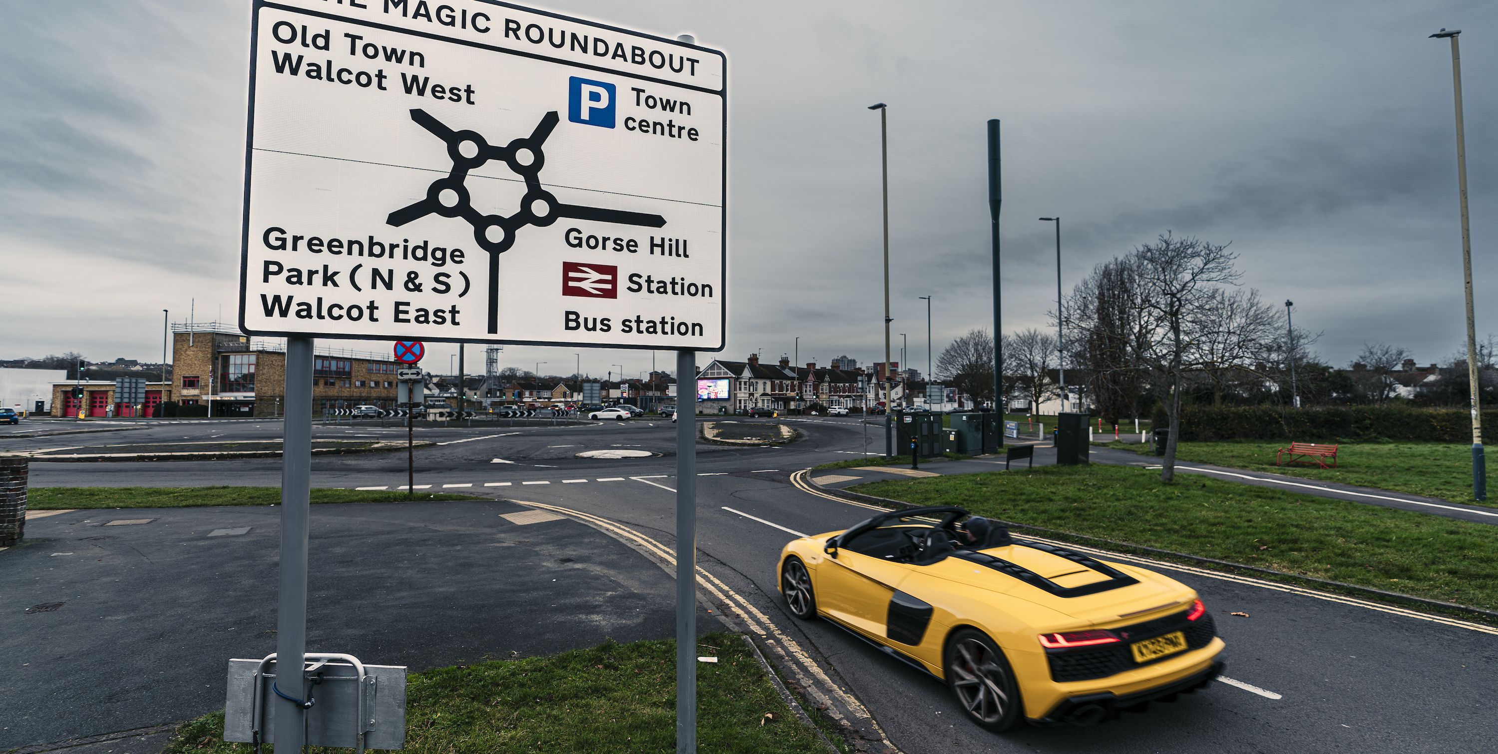 Circling the Drain: Tackling Europe's Strangest Roundabout in an Audi R8