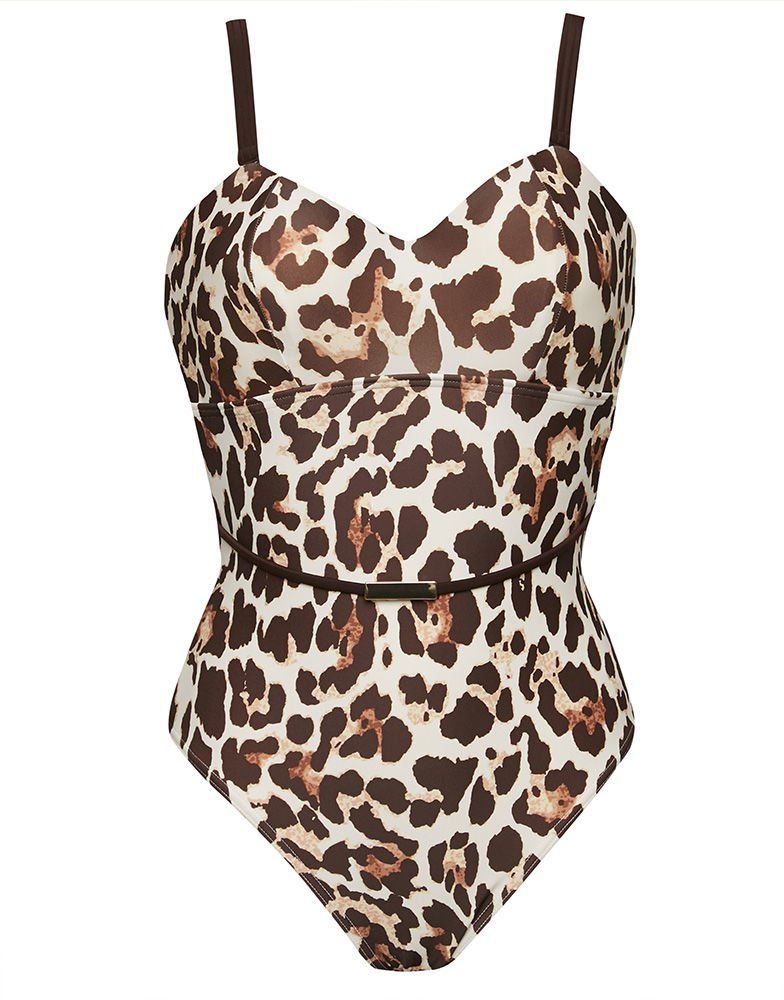 figleaves leopard print swimsuit