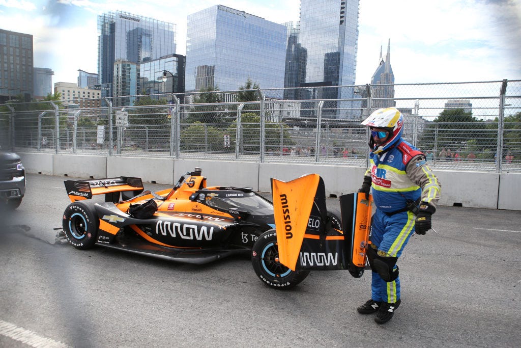 IndyCar Teams Reportedly Incurred Over $800,000 in Estimated Damage at Nashville