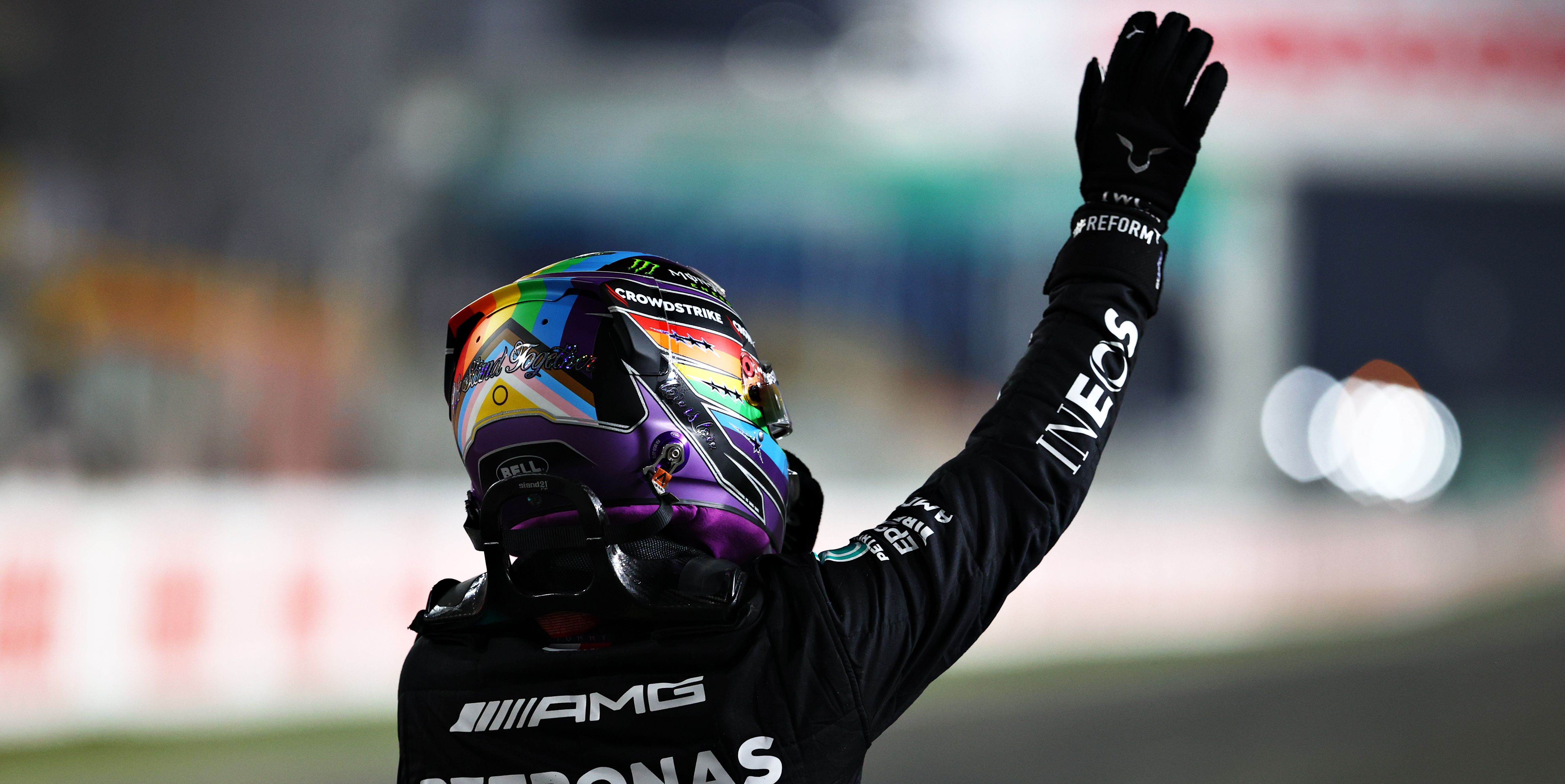Lewis Hamilton Will Wear Rainbow Helmet in Miami, Protesting Florida's Anti-LGBTQ Laws