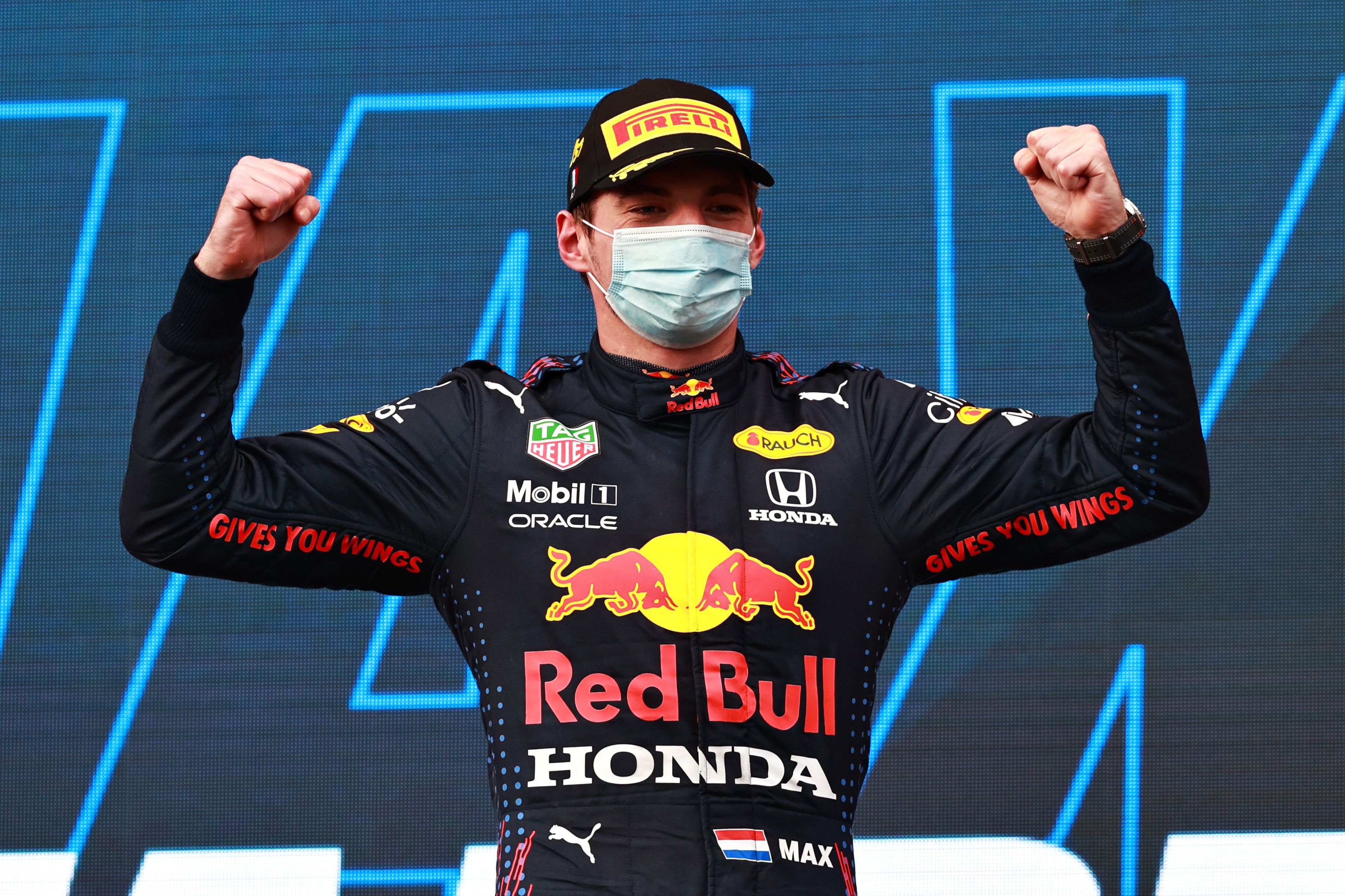 Images As Verstappen Holds Off Hamilton In F1 Romagna Grand Prix