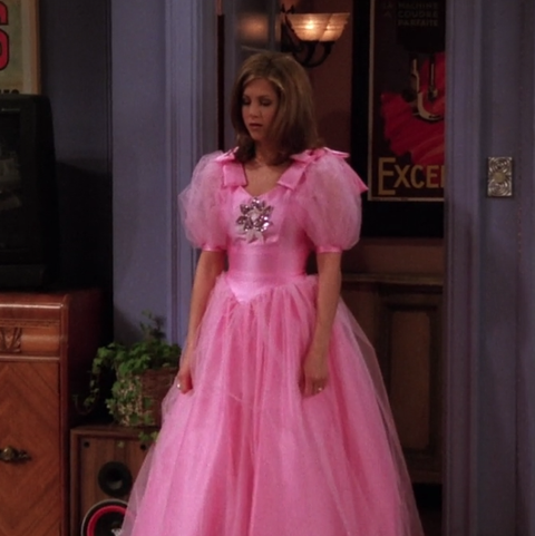 Cara Delevingne wears Rachel's bridesmaid dress in Friends reunion