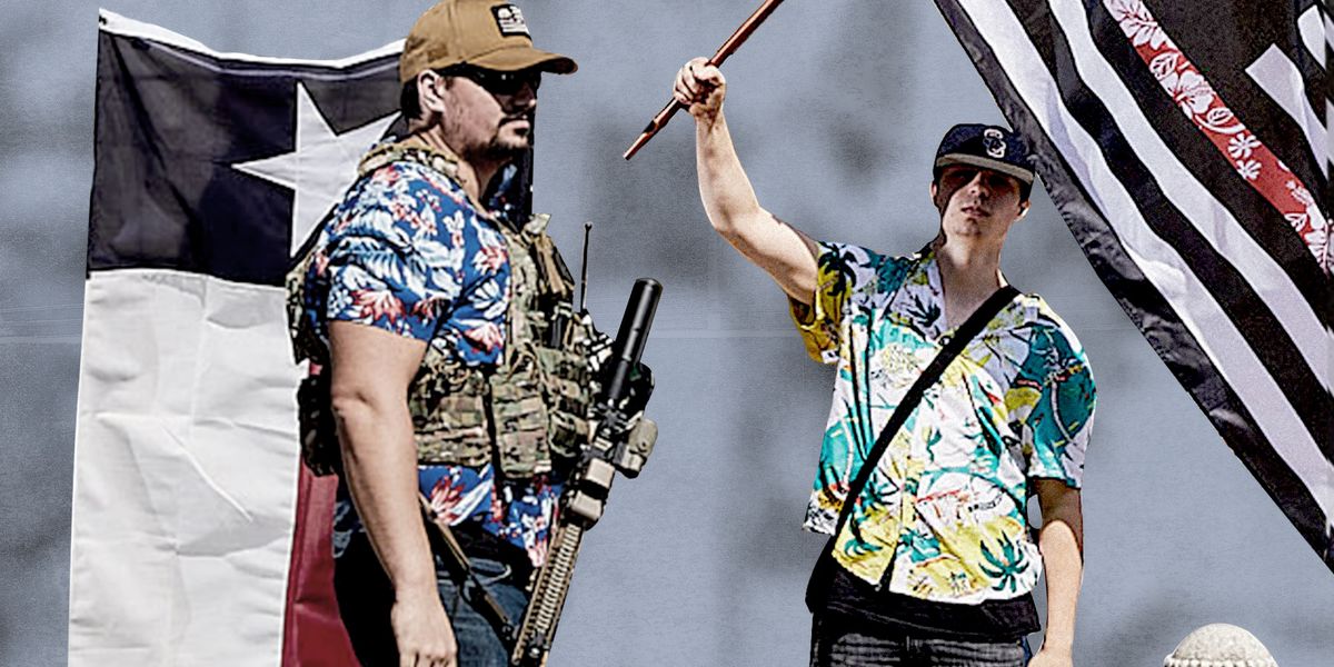 Why Rightwing Protestors Wear Hawaiian Shirts Boogaloo Meaning