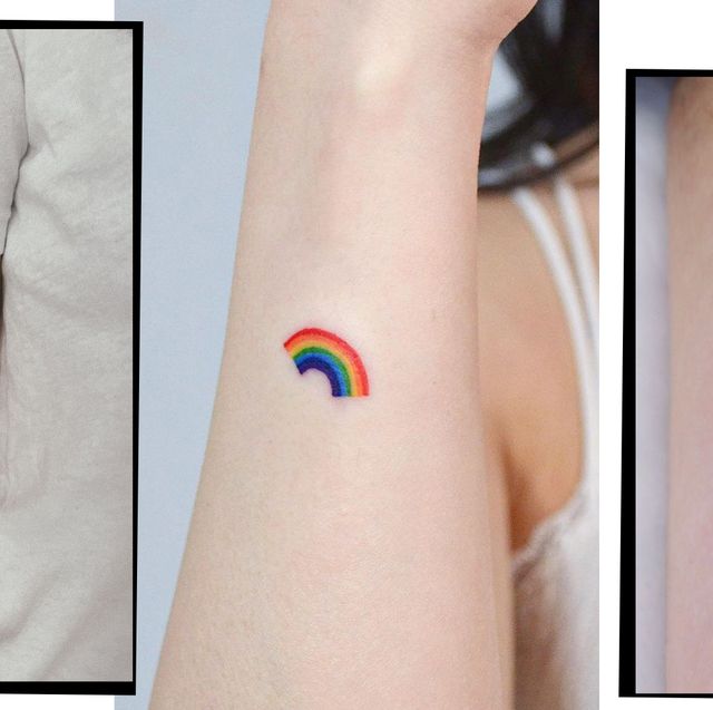 rainbow tattoo ideas pride