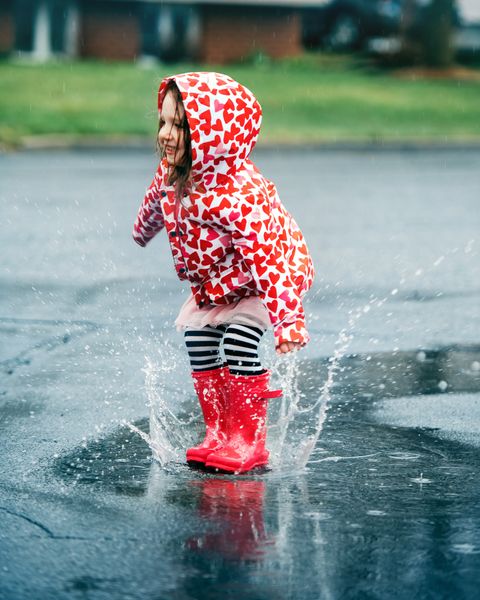rainy day activities jump in puddles
