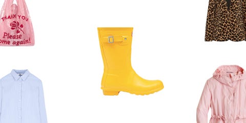 5 Rainy Day Outfits That Aren't a Total Drag