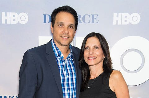 new york, ny october 04 actor ralph macchio and wife, nurse practitioner, phyllis fierro attend the divorce new york premiere at sva theater on october 4, 2016 in new york city photo by gilbert carrasquillofilmmagic