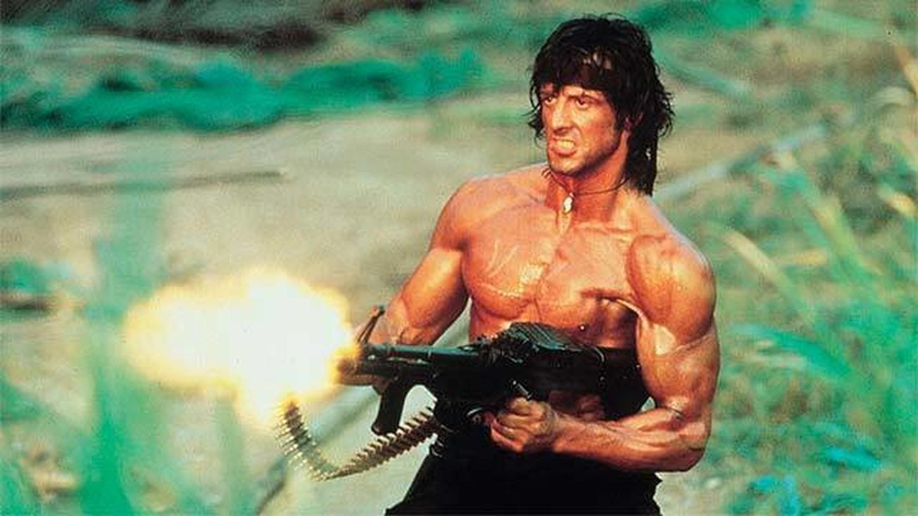 Stallone comparte su entrenamiento para ser Rambo en 'Acorralado'