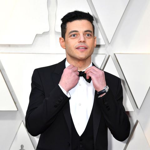 Rami Malek on the Oscars red carpet 2019