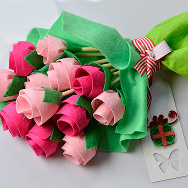 Correctamente extremidades dinastía Ramos de flores de regalo para el Día de la madre - Manualidades