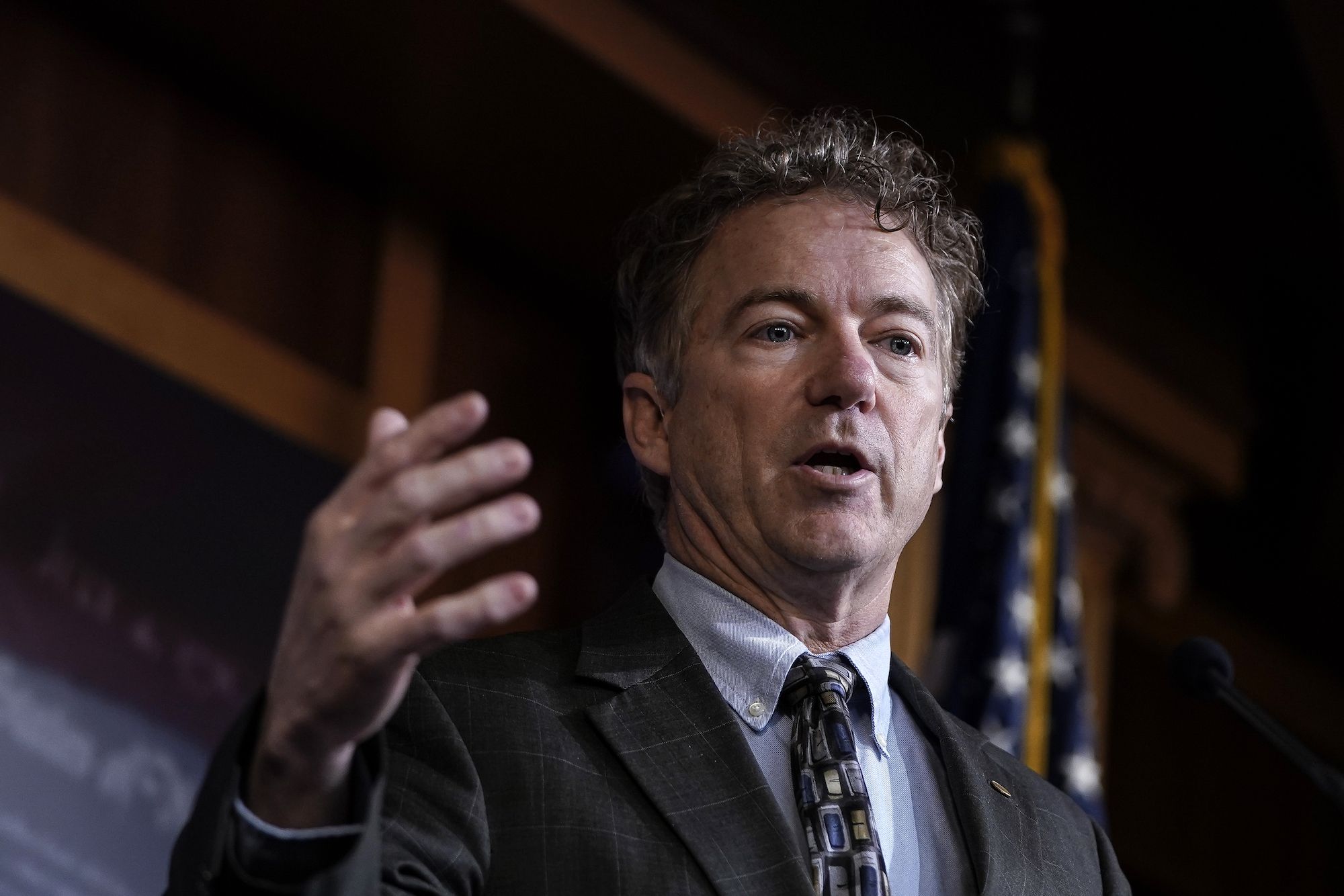 Rand Paul Endangers Whistleblower At Senate Impeachment Trial