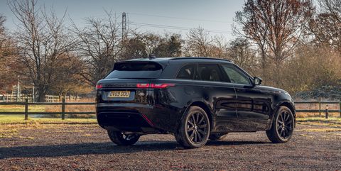 terraza Coro níquel Range Rover Velar R-Dynamic Black: Todo al negro