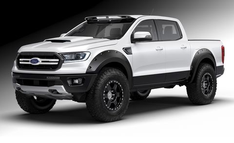 Seven Modified 2019 Ford Rangers Debut At Sema