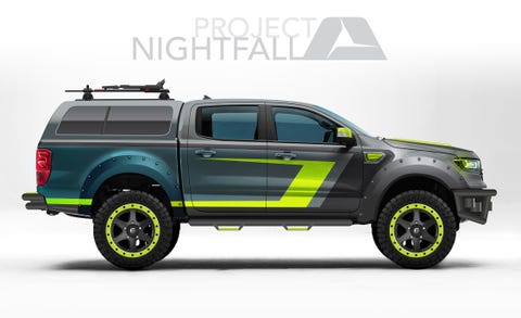 Seven Modified 2019 Ford Rangers Debut At Sema