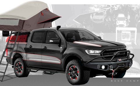 Seven Modified 2019 Ford Rangers Debut At Sema