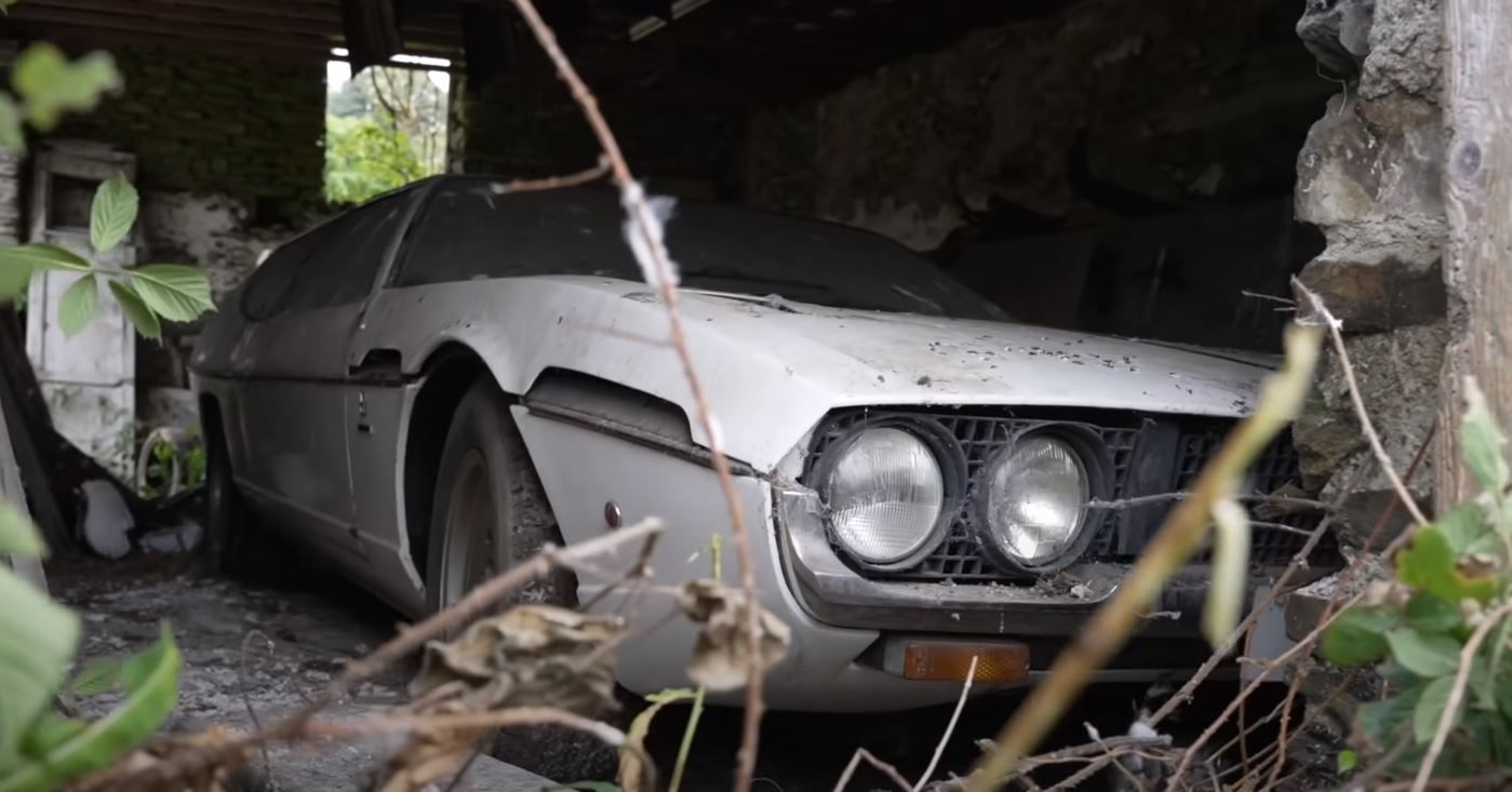 Encuentran este Lamborghini Espada tras permanecer ¡30 años encerrado!
