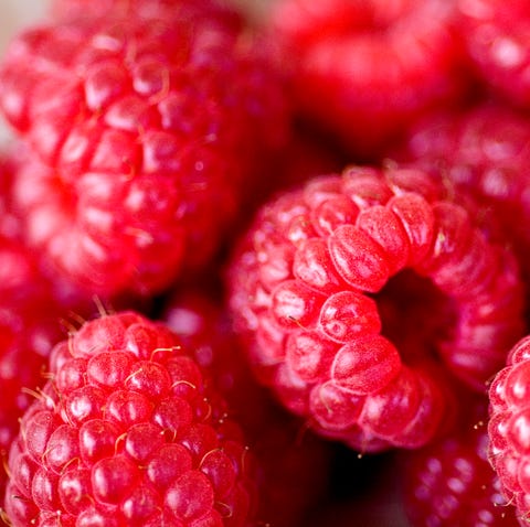 raspberries at campo de' fiori market