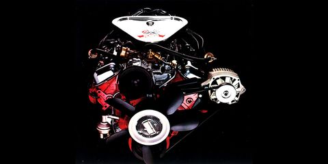 427 engine in 1969 corvette brochure