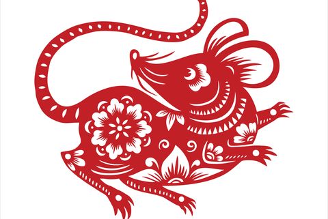 Rat papercut, Year of the Rat, 2020, Happy New Year, Chinese New Year