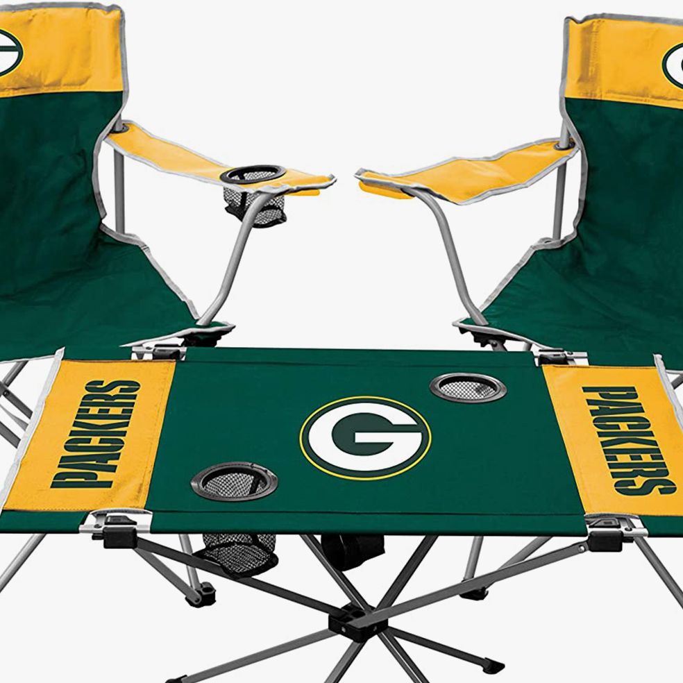 There's No Better Way to Tailgate Than With This 3-Piece NFL Chairs and Table Set