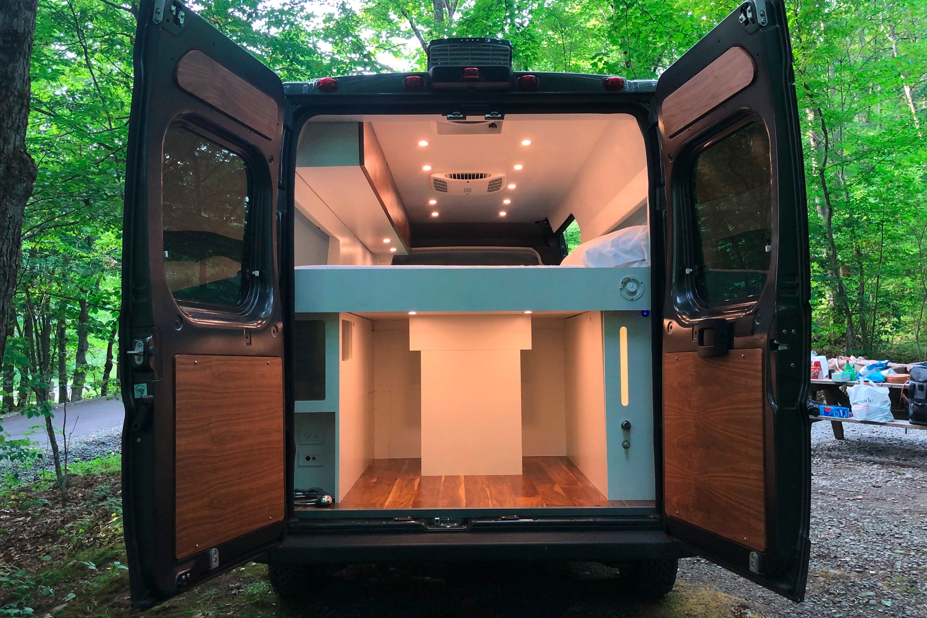 biggest camper van