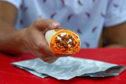 Taco Bell Is Testing A Quesarito With Carolina Reaper 