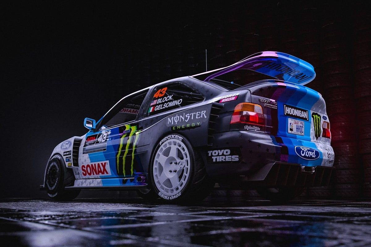 Ken Block Built Another Escort Cosworth Rally Car