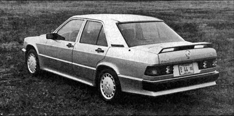 1986 mercedesbenz 190e 2316