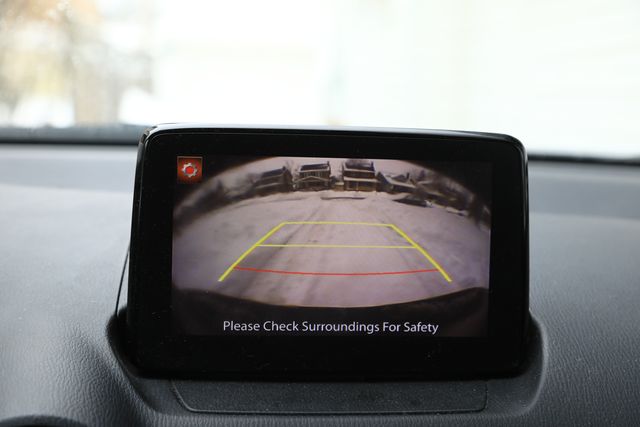 rear view from a vehicle backup camera
