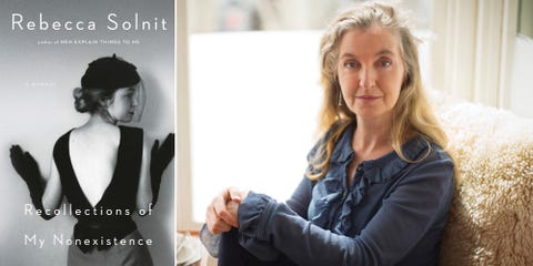 rebecca solnit, recollections of my nonexistance