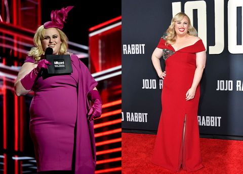 Rebel Wilson in 2018 and 2019