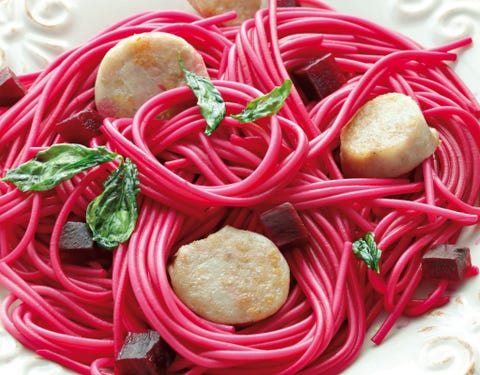 pasta de remolacha