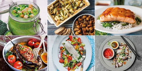 Recetas para un menú ligero