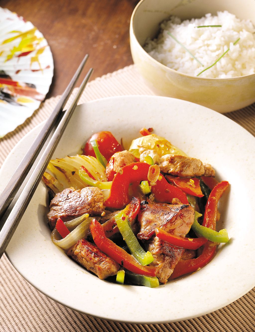 Pork And Pepper Stir Fry