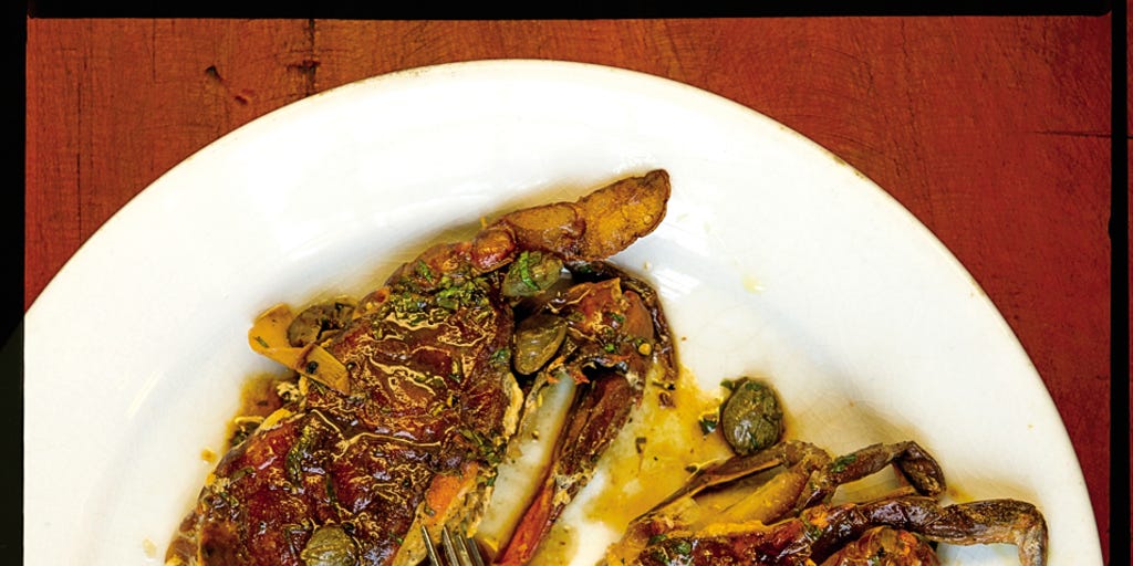 Sauteed Softshell Crabs with Garlic, Capers, and Lemon