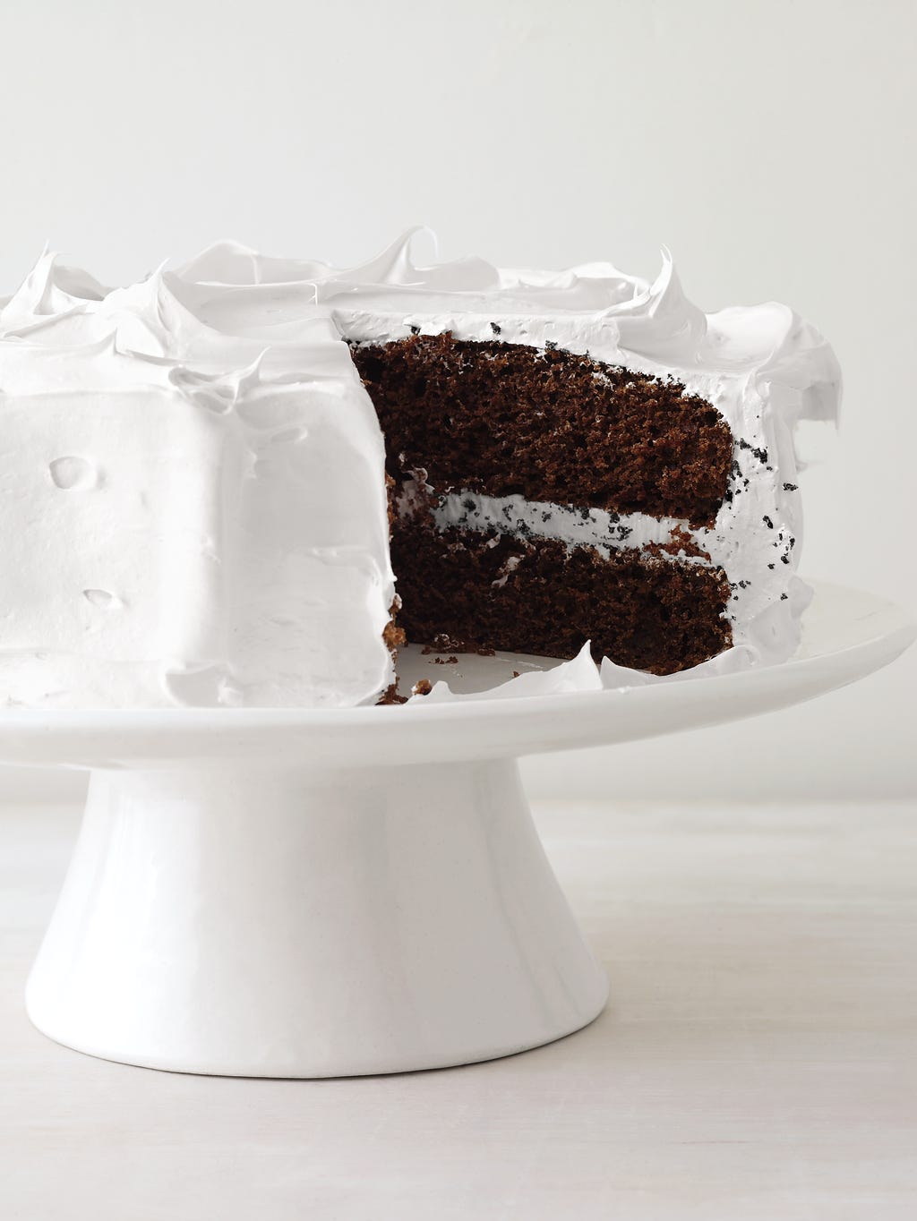 Super-Rich Chocolate Cake With Maple Frosting