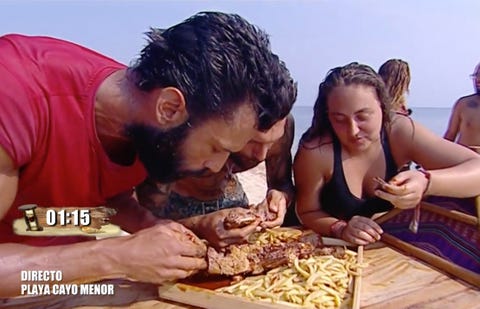 Recompensa mortales Barranco, Jorge y Rocío disfrutan de la recompensa